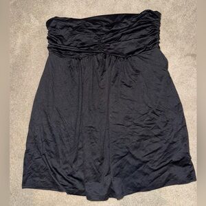 Strapless Black Top Size S